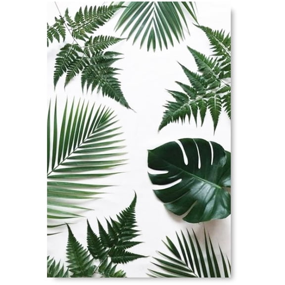 Awkward Styles Green Grass Unframed Art Foliage Poster Decor Inspirational Art Beautiful Nature Art Home Decor Ideas Natural Poster Art Plants Poster Decor for Kitchen Inspirational Plants Prints