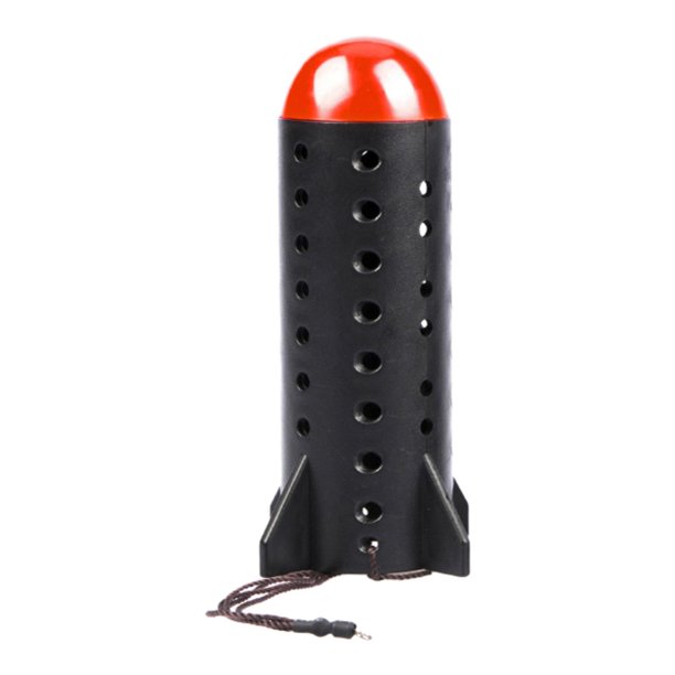 Jaula para señuelos de peces, contenedor para señuelos, lanzador, alimentador de fundición, jaula para comedero, resistente y ligera, accesorios de 171 cm x 8 cm