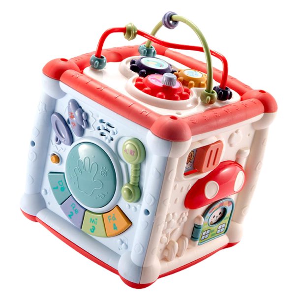 Clasificador De Juguetes, Bloques De Construcción En Forma De Hexaedro Y Juguete De Clasificación, Juguete Educativo Para Edades Tempranas Para Niñas Y Niños, Regalo De Cumpleaños Minnieouse FN007401-01