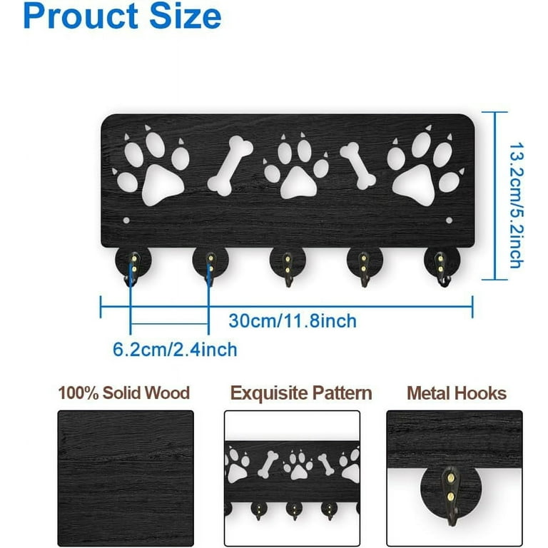 Dog Bone Hook Wall Mount Hat Coat Hanger Pet Leash Key Ring Holder Rack Storage Dog Bone Hook Wall Mount Hat Coat Hanger Pet Leash Key Ring Holder Rack Storage