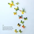 thumbnail image 4 of 12pcs Wall Stickers PVC Simulation Simulation Insect Stickers Insect Wall Decals Waterproof Wallpapers for Home Decoration, Green, 4 of 6