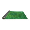 thumbnail image 2 of Ahgly Company Indoor Round Oriental Green Industrial Area Rugs, 8' Round, 2 of 4