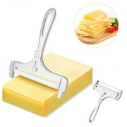 Tarmeek Cheese Slicer with Adjustable Thickness,Stainless Steel Wire Cheese Cutter for Mozzarella Cheese, Cheddar Cheese, Gouda Cheese - Cheese Slicers for Block Cheese Heavy Duty,Kitchen Utensils