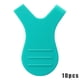 thumbnail image 1 of 10 unids/pack cepillo de pestañas de plástico reutilizable limpio en forma de Y cepillos de pestañas injertadas mujeres maquillaje máscara Pinceles de maquillaje y herramientas Verde oscuro Vogacara CE000285-03, 1 of 6