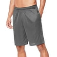 thumbnail image 1 of Hanes Mens Sport Mesh Pocket Shorts, S, Railroad Gray, 1 of 5