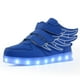 thumbnail image 5 of Zapatillas deportivas con luces LED REDARER para niño: zapatillas altas luminosas recargables por USB de 7 colores, para tallas de 5,5 a 6 años, 5 of 5