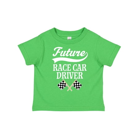 

Inktastic Future Race Car Driver Racing Gift Toddler Boy Girl T-Shirt