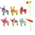 thumbnail image 3 of 1 Set Wooden Animals Croquet Kids Baseball Sports Games Educational Toy, 3 of 8