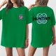 thumbnail image 1 of Pop cazadora para niña Demo-n Hunters Graphic Round-Neck Short Sleeve T Shirt For Kids Youth Fashion Tee With Cartoon Print Design Soft Blend Top For Children （Green）, 1 of 4