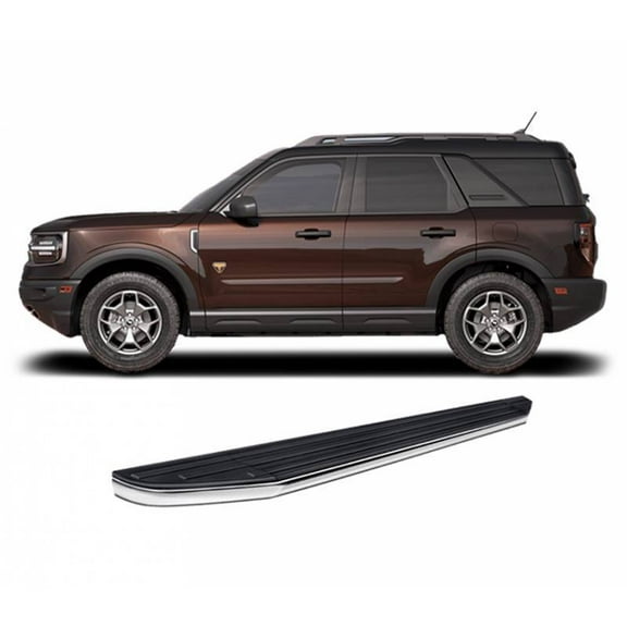 Black Horse Offroad PR-F1069 Black Running Board