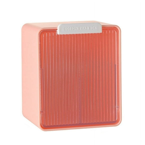 Independently Designed Cotton Storage Box  Perforated Free Bathroom  Toilet Pink
