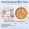 thumbnail image 2 of Linen Drum Lampshades Seamless Willow branches birds Black capped Chickadee white 13"x13"x10" Light Shade for Table Lamps Floor Lamp Shades Lampshade Replacement Assembly Required, 2 of 8
