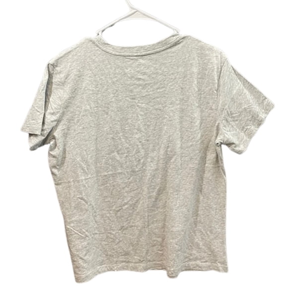 Ecothreads Womens Solid Cotton T-Shirt,1-Piece Size Medium Color Grey