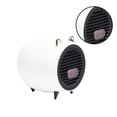 thumbnail image 2 of Mini calentador de espacio portátil para el hogar, ventilador eléctrico silencioso de aire caliente para oficina, hogar, interior Methold HA001002-01B, 2 of 6
