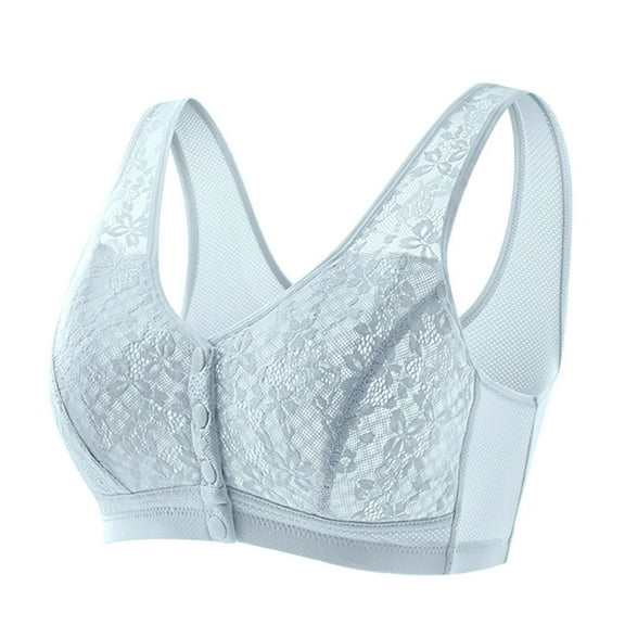 Plus Size Lace Wireless Bras for Women Full Coverage Minimizer Bralette Soft Padded Support Sleep Bra