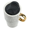 thumbnail image 3 of Thyme & Table Stoneware Dot 17oz Travel Mug, 3 of 4
