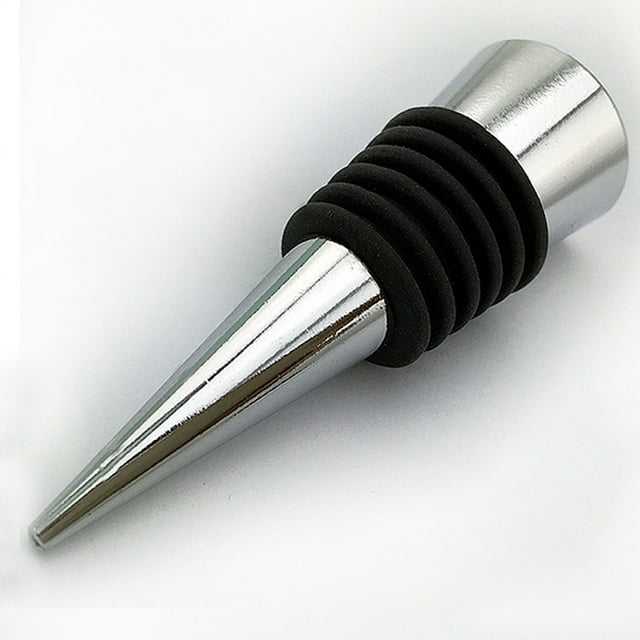 5PCS Stainless Steel Wine Stopper Beer Cover Reusable Bottle Cap Stopper for Wine Home Kitchen Bar Tool