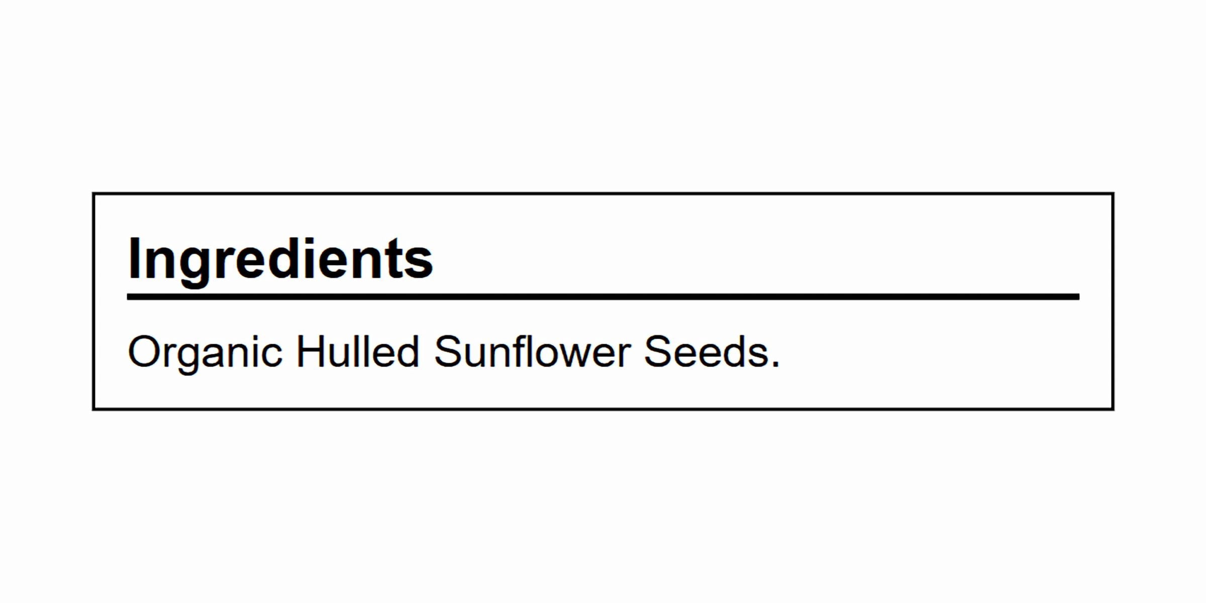 Sprouts Organic Raw Sunflower Seed Kernels 16 oz (Pack of 2)