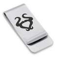 thumbnail image 1 of Stainless Steel Taurus Zodiac Sign (Bull) Classic Slim Money Clip Credit Card Holder, 1 of 2