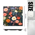 thumbnail image 2 of Bathroom Scale, Highly Accurate Digital Body Scale,Precisely Measures Weight up to 400 lbs-Colorful Flowers In Various Sizes And Shapes On A Dark Background, 2 of 4