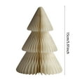 thumbnail image 4 of 3Pcs 6/10in Honeycomb Paper Christmas Tree, Table Decorations Christmas Honeycomb Ornaments Tabletop Mini Xmas Trees for Party Supplies Home Decor, 4 of 8