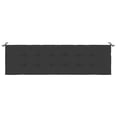 thumbnail image 4 of Cojín para banco de jardín Casafoyer negro 180x50x4 cm poliéster, 4 of 4