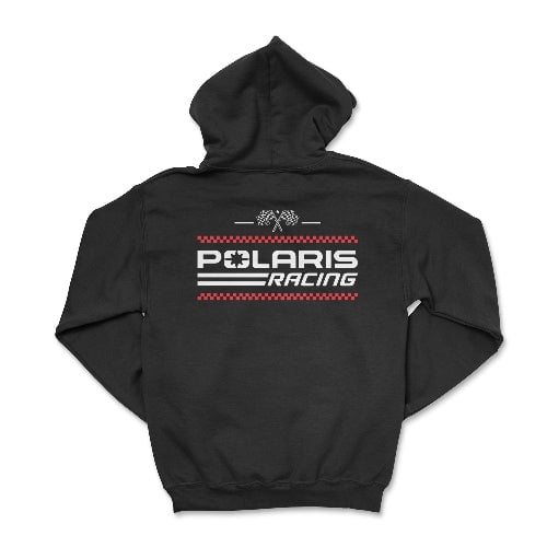 Polaris Racing Flag Zip Up Hoodie