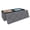 Grey-43W-15D-15H in, variant on ZEUKMXOO 15" Small Storage Ottoman with Storage, Grey Ottoman Bench for Living Room, Bedroom, Entryway Space-Saving Ottomans with Storage Cube, Upholstered Foot Stool with Storage