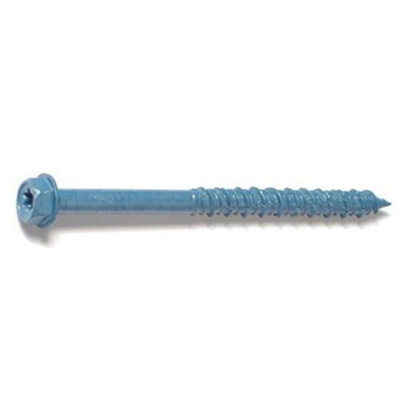 Torquemaster 51216 0.25 x 3.25 in. Star Hex Head Masonry Screw - 100 Pack