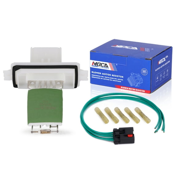 MOCA AUTOPARTS 973-426 HVAC Blower Motor Resistor Kit with Harness Fit for 2007-2009 Chrysler Aspen & 2001-2009 Dodge Durango & 2006-2010 Jeep Commander