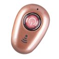 thumbnail image 3 of Kearding S650 Mini auricular inalámbrico Bluetooth 4.1 en el oído Deporte con micrófono Auriculares manos libres Auriculares para Todos Cables de audio/vídeo Rosa roja, 3 of 4