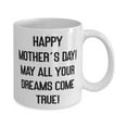thumbnail image 2 of amangny Fun Mother-in-law Gifts, Happy Mother's Day! May all your dreams come true!, Birthday 11oz Mug For Mother-in-law, Birthday mug, Birthday gift, 11oz mug, 2 of 2