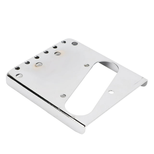 Puente de guitarra eléctrica, accesorio de instrumento de Metal de 3 cuerdas para pastilla de bobina única