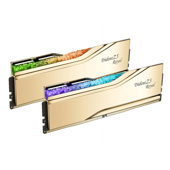 G.SKILL Trident Z5 Royal Series 32GB (2 x 16GB) 288-Pin PC RAM DDR5 6400 (PC5 51200) Desktop Memory Model F5-6400J3039G16GX2-TR5G
