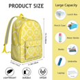 thumbnail image 5 of Lemon Backpack for School,Cute School Bag,Schoolbag with Adjustable Shoulder Straps & Padded Back,15.7"x11.8"x5.5", 5 of 5
