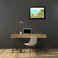 thumbnail image 4 of Green, Jacob 24x19 Black Modern Framed Museum Art Print Titled - Coastal Inlet II, 4 of 5