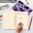 thumbnail image 4 of FORMRS 1-Subject Spiral Notebook 8" x 5" College Ruled 60 Refillable Sheet A5 Hard Cover, Halloween Cats, 4 of 7