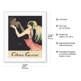 thumbnail image 2 of Odeon Casino - Vintage Dance Poster by Walter Schnackenberg c.1911 - Fine Art Rolled Canvas Print 16in x 20in, 2 of 4