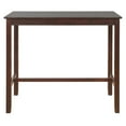 thumbnail image 2 of Riverbay Furniture Rubberwood Brown Pub Table Rectangular Brace Piece Stability 27.25"x23.75"x42" Unassembled, 2 of 5