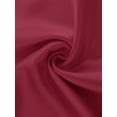 thumbnail image 5 of INSPIRE CHIC Women's 2 Pcs Satin Pajama Sets Nightgown with Robe Lingerie Lounge Sleepwear M Wine Red, 5 of 6