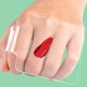 thumbnail image 4 of Bandeja de mano transparente para mezclar base - Placa de mezcla acrílica transparente para amantes del maquillaje y profesionalesshape3, 4 of 5