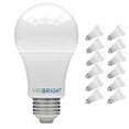 thumbnail image 2 of Viribright® A19 LED Light Bulbs, 100W, 1600 Lumens, Dimmable, Warm White 2700K (4 Pack), 2 of 5