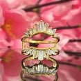 thumbnail image 5 of 1.55Ct. Baguette and Marquise Cut Ring Enhancer Wrap Wedding Ring For Women, 5 of 7