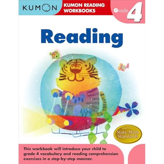 Pre-Owned Kumon Grade 4 Reading (Paperback) 193496879X 9781934968796