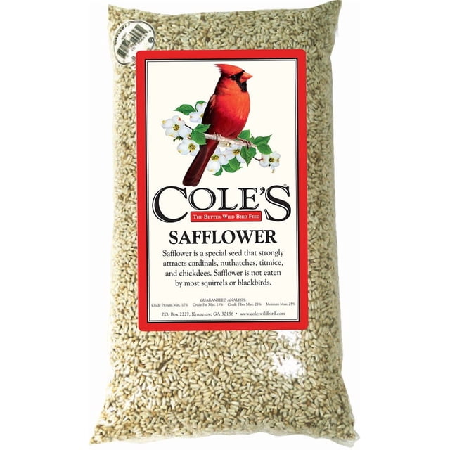 Alimento para pájaros silvestres COLE'S, 2,3 kg, semillas de cártamo