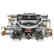 Edelbrock 1905 AVS2 Series Carburetor; 650 cfm; Square Flange; Non-EGR; Manual Choke; Satin;