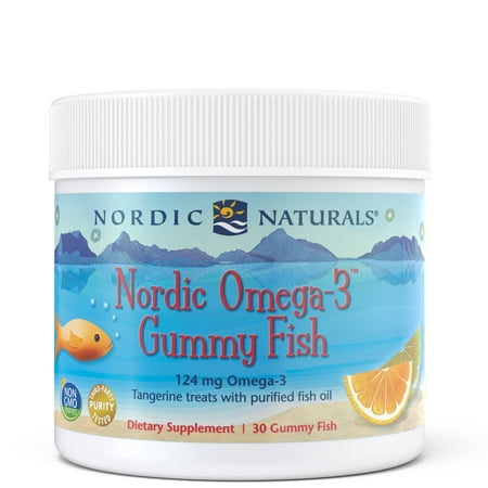 Nordic Naturals Nordic Omega-3 Gummies, 124 Mg, 30
