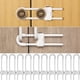 thumbnail image 1 of Cerraduras para Gabinetes Jetec 10 piezas Ajustables de Seguridad para Bebés en Forma de U, 1 of 6