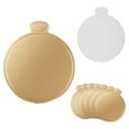 thumbnail image 1 of CAROOTU Mini Cardboard Cake Bases 100pcs Golden Mousse Cake Boards Cake Paper Plates Dessert Board Base for, 1 of 5