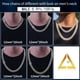 thumbnail image 2 of Collar Luxfine Cadena Cubana 12mm Bañado en Oro 14K con Circonitas CZ, 2 of 7